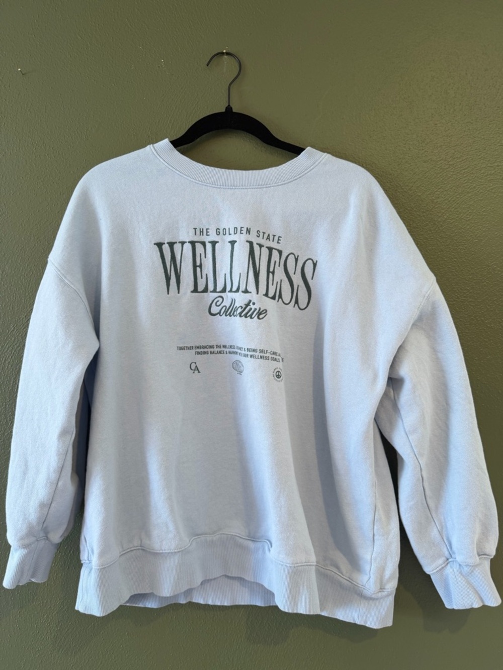 Old Navy Light Blue Cozy Sweatshirt